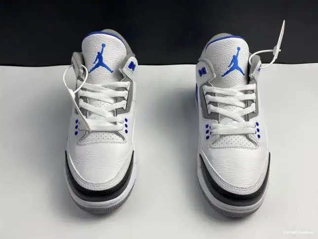 Retro Air 3 Jordan White Blue CT8532-040 0706